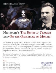 On the Genealogy of Morals - Stephen Hicks, Ph.D.