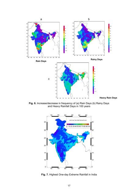 Changes in extreme rainfall events and flood risk in ... - (IMD), Pune