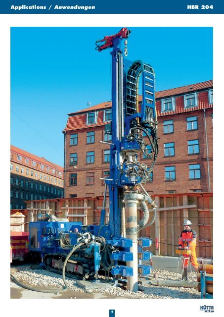 Hydraulisches BohrgerÃ¤t Hydraulic drill rig - CASAGRANDE GROUP