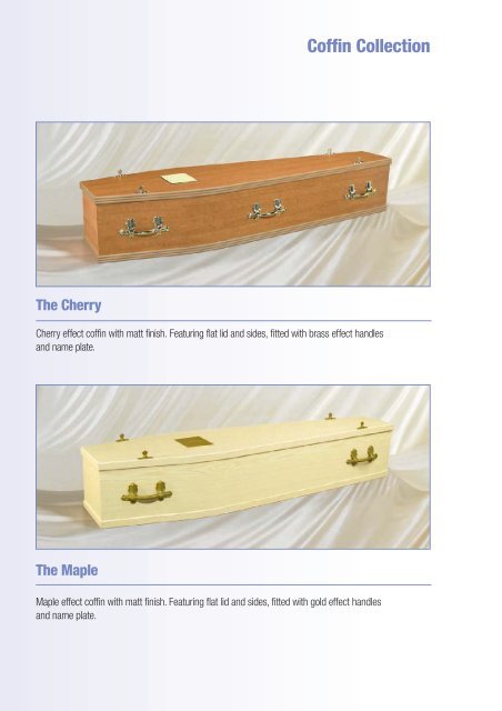 Funeralcare coffin and casket range - The Co-operative