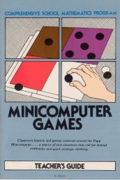 Minicomputer Games
