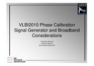 VLBI2010 Phase Calibration Signal Generator and Broadband ...