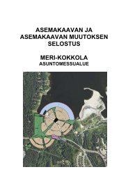 asemakaavan ja asemakaavan muutoksen selostus ... - Asuntomessut