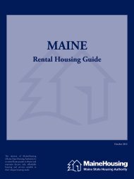 Rental Housing Guide - Maine State Housing Authority