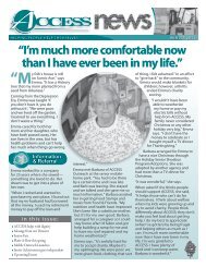 “I'm much more comfortable now than I have ever been in ... - Access