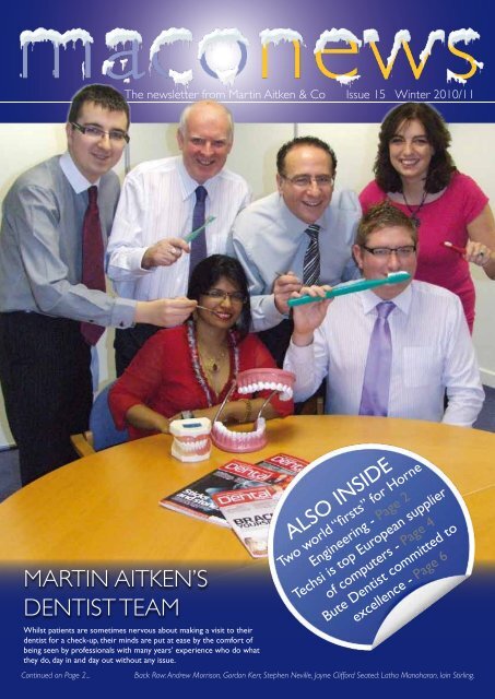 MARTIN AITKEN'S DENTIST TEAM - Martin Aitken & Co