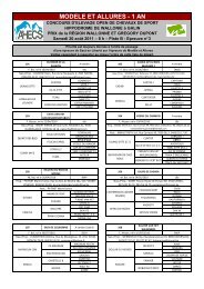 Ep. 3 - 1 an - ModÃ¨le et allures - GHLIN 2011 - Catalogue - A.H.E.C.S.