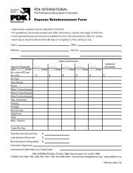 Expense Type Lists Employee Reimbursement System