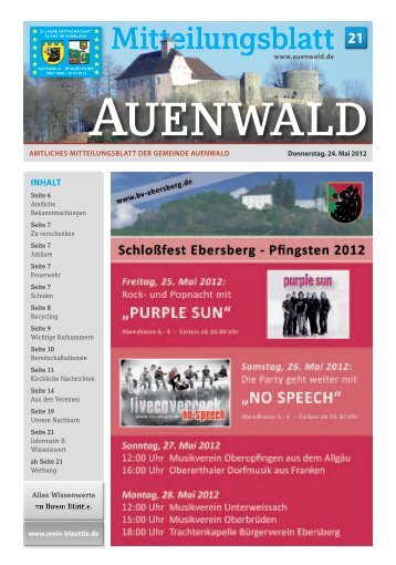 werbung - Gemeinde Auenwald