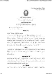 Consiglio di Stato sez. V 20/4/2012 n. 2338. - Appalti e Contratti