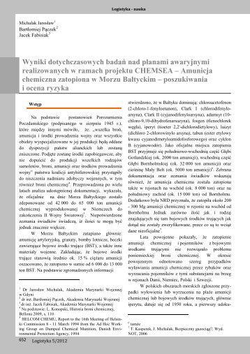 Michalak, J. et al (2012) - Chemsea