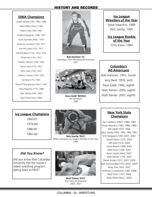 Pages 22-27 - Columbia University Athletics