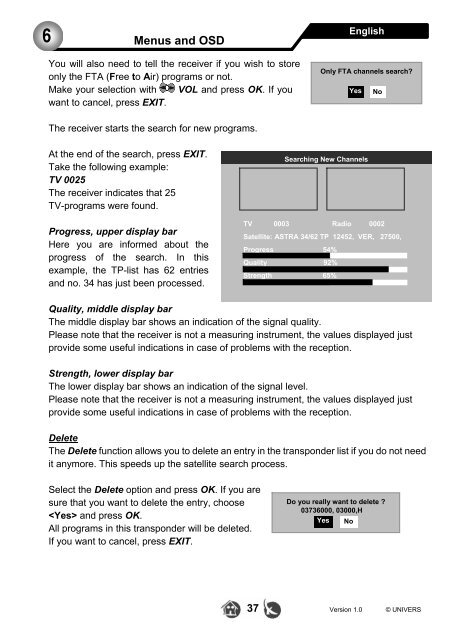 Manual (PDF) - Univers by FTE