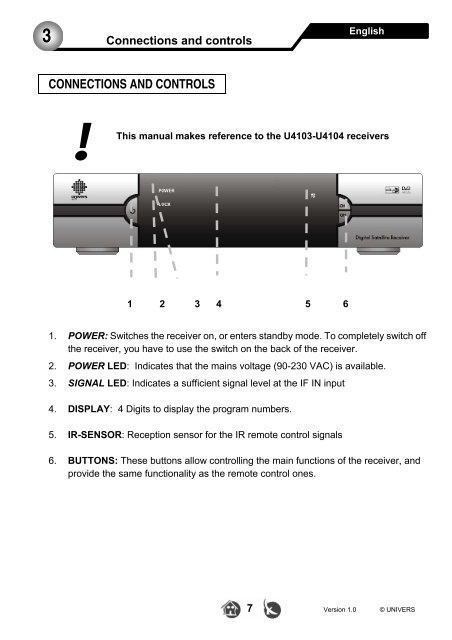 Manual (PDF) - Univers by FTE