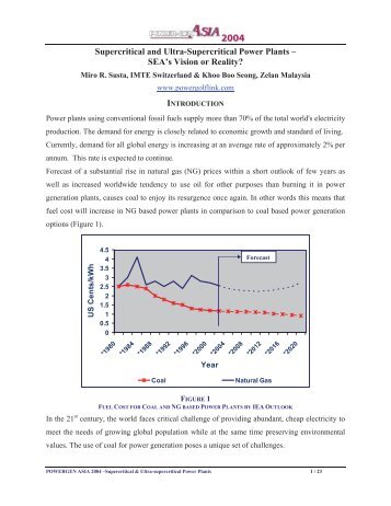 Supercritical and Ultra-Supercritical Power Plants â SEA's Vision or ...