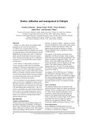 Donkey utilisation and management in Ethiopia - ATNESA Animal ...