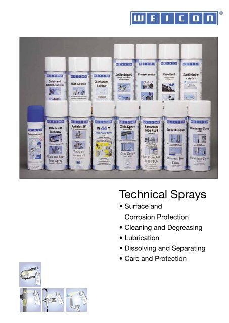 Technical Sprays - Weicon.com