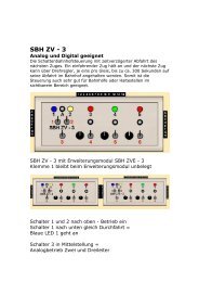 SBH ZV - 3 - Modellbahnwerkstatt