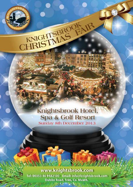 Please Click Here to Download our Christmas Fair Brochure!!!