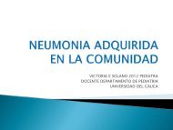 NEUMONIA ADQUIRIDA EN LA COMUNIDAD - Facultad Ciencias ...