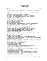 Charles E. Bishop F-105 History - 34 TFS Thud Era