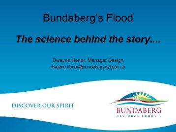 Bundaberg's Flood: The Science Behind the Story - GEMS Event ...