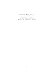 EquaÄ¯Ëoes Diferenciais B - Departamento de MatemÃ¡tica - UFMG