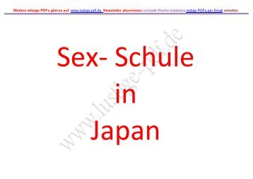 Sex in Japan, Sex Schule fÃ¼r Frauen.pdf ... - Lustige-pdf.de
