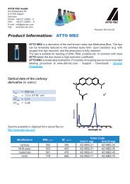 Product Information: ATTO MB2 - ATTO-TEC GmbH