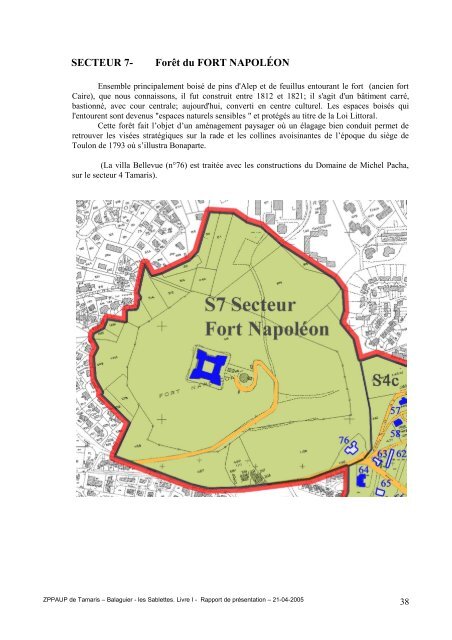 dossier zone de protection du patrimoine - La Seyne-sur-Mer