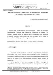 aspectos histÃ³ricos e estruturais do processo ... - Instituto Vianna Jr