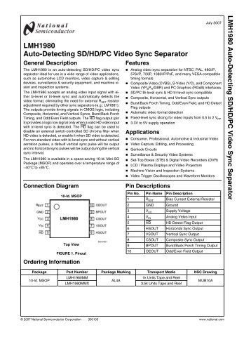 datasheet: pdf - Farnell