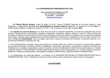 Foro de la Sostenibilidad de Aranjuez (Agenda Local 21)