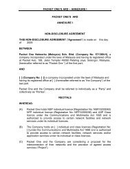 Confidentiality Agreement - P1