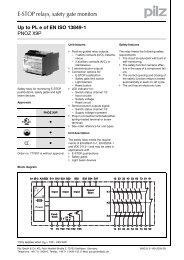 PNOZ X9P Data sheet