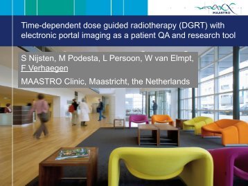 Time-dependent dose guided radiotherapy (DGRT) with ... - Varian