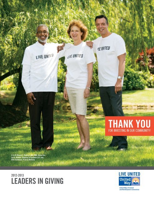 Leaders in Giving - United Way of Central and Northeastern ...