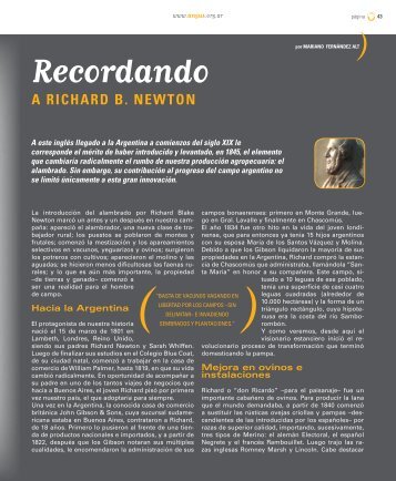 Recordando a Richard B. Newton - AsociaciÃ³n Argentina de Angus
