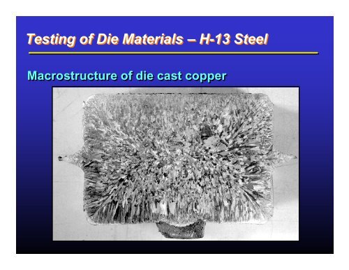 Die Casting Copper Rotors - Copper Development Association