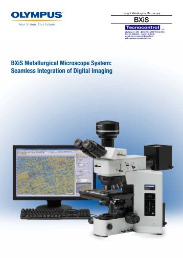 BXiS Metallurgical Microscope System: Seamless ... - Tecnocontrol