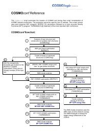 COSMOconf reference - COSMOlogic