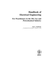 Handbook of Electrical Engineering For Practitioners in the Oil, Gas ...