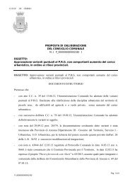 Approvazione varianti puntuali al PRG non ... - Comune di Osimo