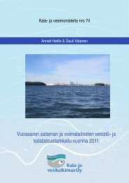 Vuosaaren sataman ja voimalaitosten vesistÃ¶- ja ... - Helsingin Satama