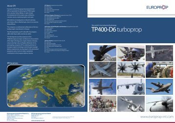 VCOMB 1442 TP400 datasheet.indd - Snecma