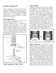 Cylinder Components - Dieselclass.com