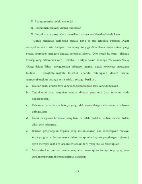 DIKLAT dAN BUDAYA KERJA PNS oleh Abduh - Kemenag Sumsel