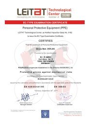 Personal Protective Equipment (PPE) CERTIFIES - STIHL.com
