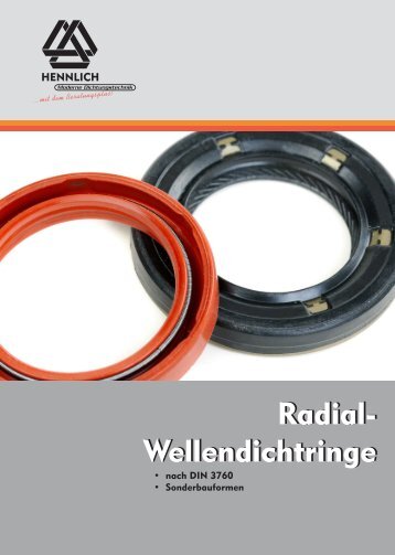 Wellendichtringe DIN3760