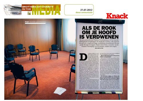 ALS DE ROOK OM JE HOOFD IS VERDWENEN